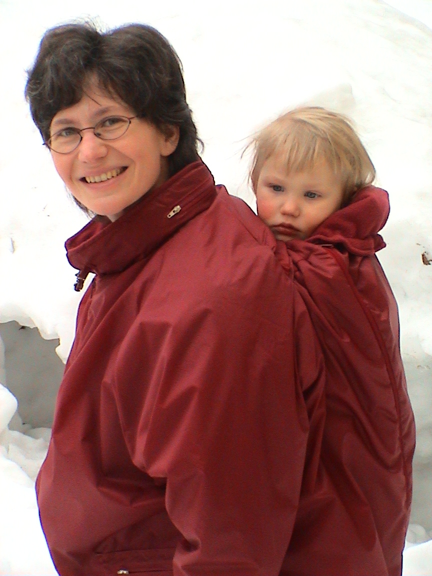 FELIX PERA Tragejacke, rot